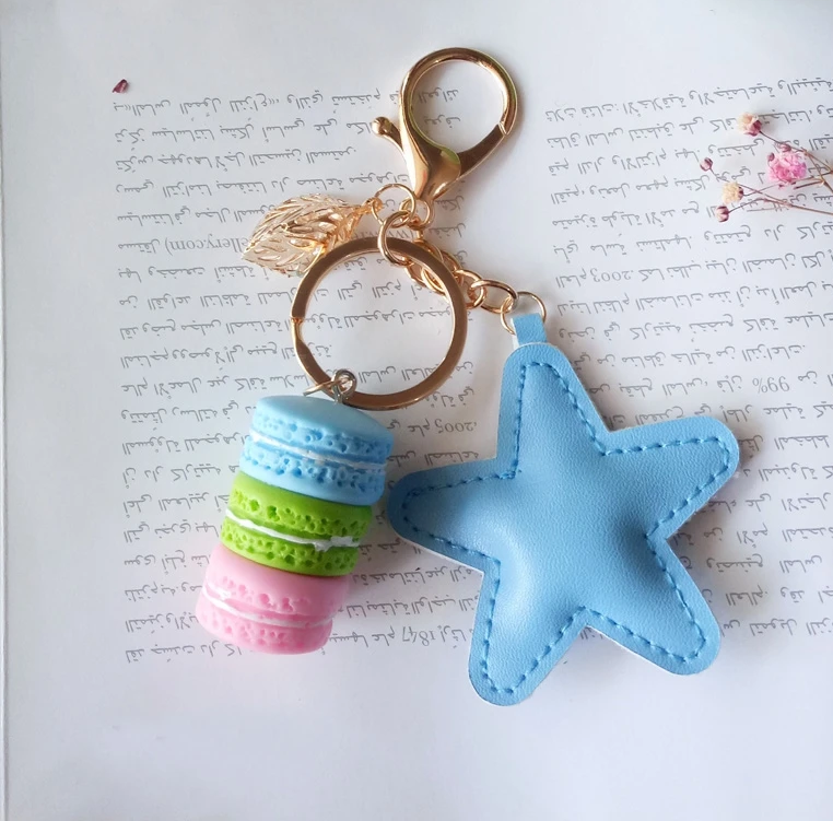 Fashionable Macaroon Eiffel Tower Keychain (39 styles available)