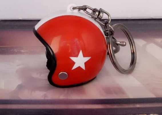 Cute Miniature Helmet Keychain (27 styles available)