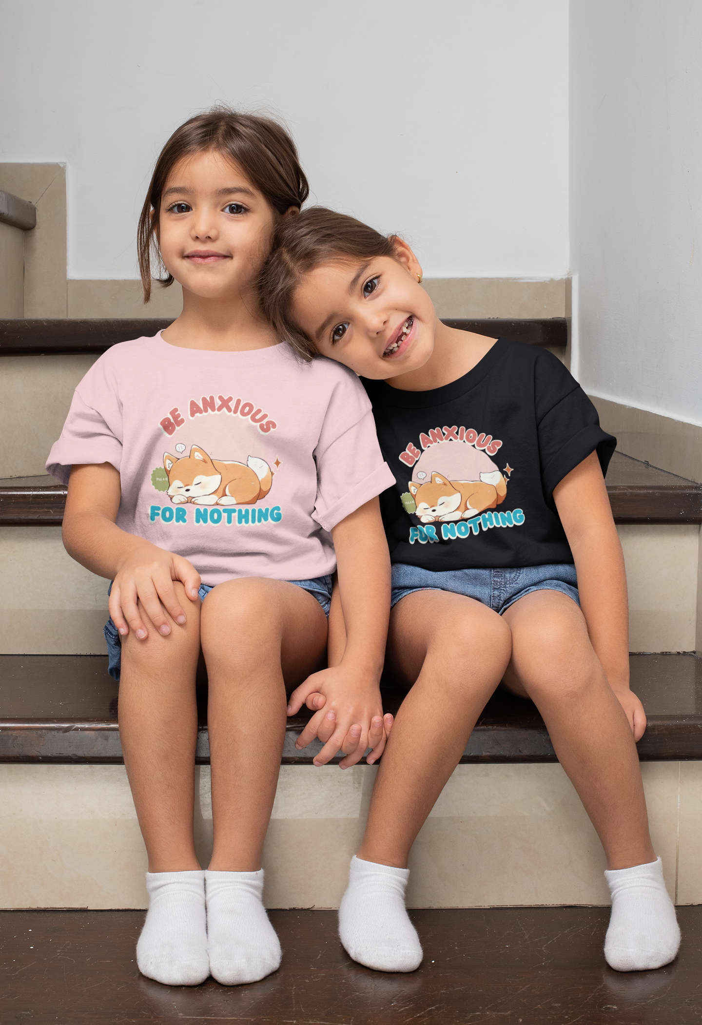 Be Anxious for Nothing Toddler's T-Shirt (Dog-Lover Tee)