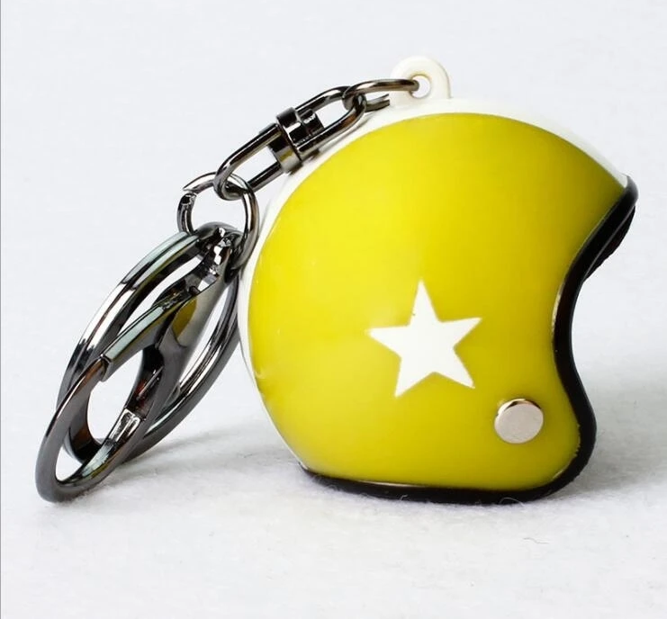 Cute Miniature Helmet Keychain (27 styles available)